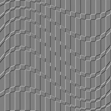 Texture with offset effect. Embossed gray background. Illustrazione stock