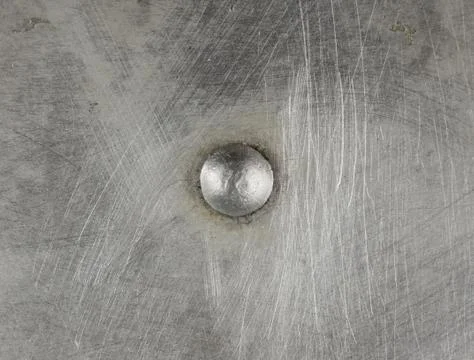 Texture of the old aluminum surface Foto stock