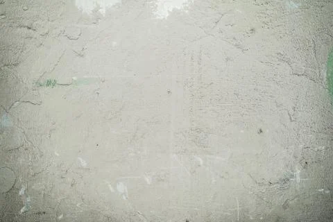 Texture of old antique wall, destroyed layer of concrete wall plaster, dark g Foto stock