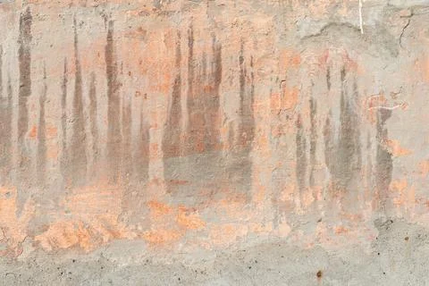 Texture of old battered concrete wall Stock Photos