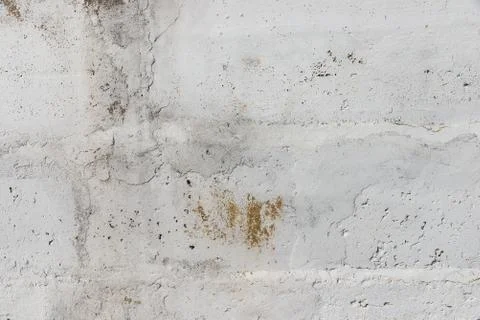 Texture of old battered concrete wall Stock Photos