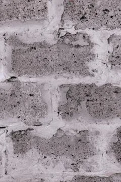 Texture of old brick closeup Stock Photos