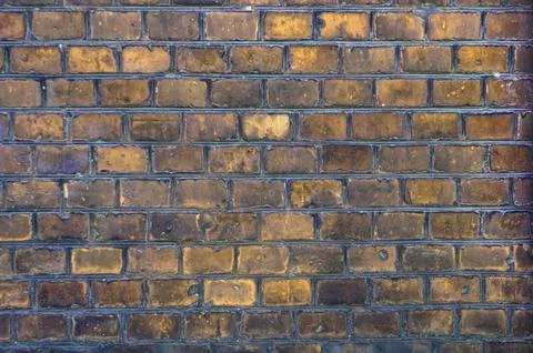 Texture an old brick wall, can be used as a background Stock Photos