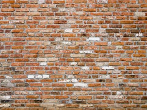 Texture of old brick wall Stock Photos