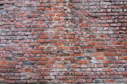 Texture of old brick wall Stock Photos