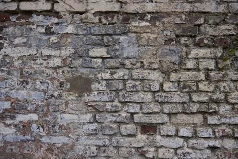 Texture of a old brick wall Stock Photos