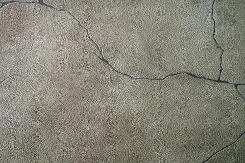 Texture of old brown wall with cracks Stock Photos
