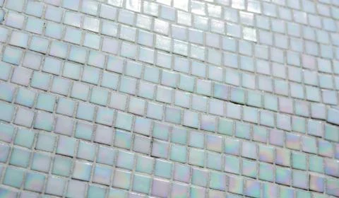 Texture of old ceramic mosaic Stock Photos