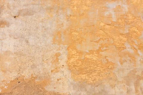 Texture of an old clay surface with stains, scratches and rusty patches. Stock Photos