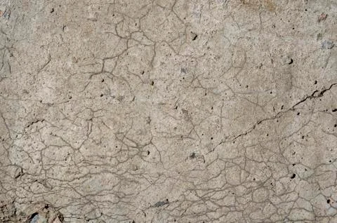 The texture of the old concrete that is being unloaded Stock Photos