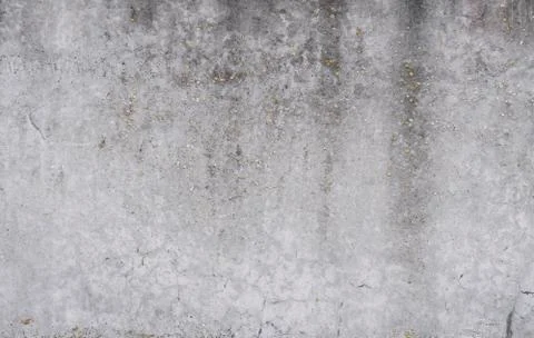 Texture of old concrete wall for background. White concrete wall background with Stock Photos