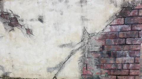 Texture of the old concrete wall for background Stock Photos