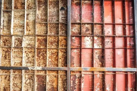 Texture of old corroded metal Foto stock