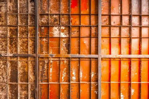 Texture of old corroded metal Foto stock