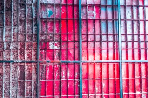 Texture of old corroded metal Stock Photos