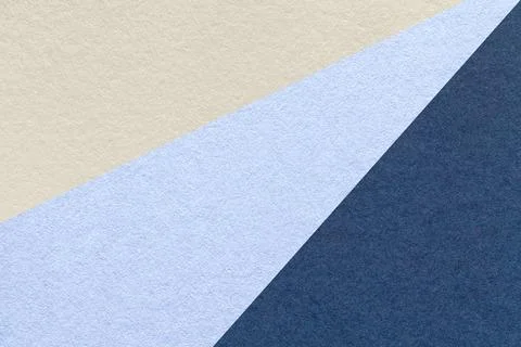 Texture old craft beige sky navy blue paper background, macro. denim cardboar 写真素材