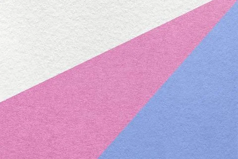 Texture of old craft white, lilac and blue color paper background, macro. 写真素材