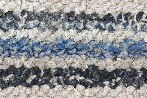 Texture of old dirty doormat. Stock Photos