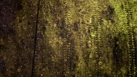 The texture of the old fabric Stock Footage 98279268