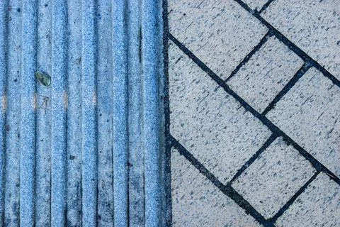 Texture of old gray brick wall Stock Photos