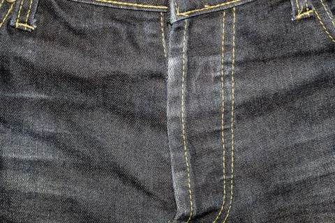 Texture the old jeans. Stock Photos