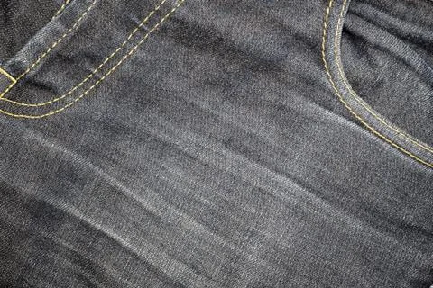 Texture the old jeans. Stock Photos