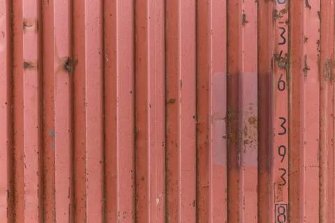 Texture of an old metal container Stock Photos