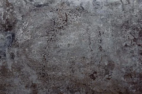 Texture of old metal sheet. Dark grunge background Stock Photos
