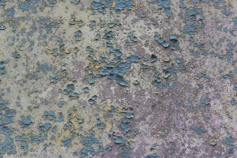 Texture of old paint on concrete wall, color Stock Photos