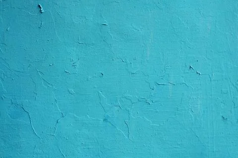 Texture of old painted blue wall Stock Photos