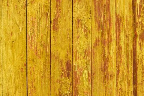 Texture of old painted cracked light green wood Stock Photos