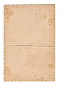 Texture old paper with traces of scuffs and stains Stock Photos