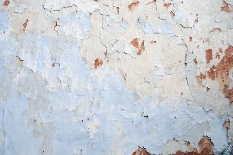 Texture of old plaster. Grunge wall texture. Colored cracked background Foto stock
