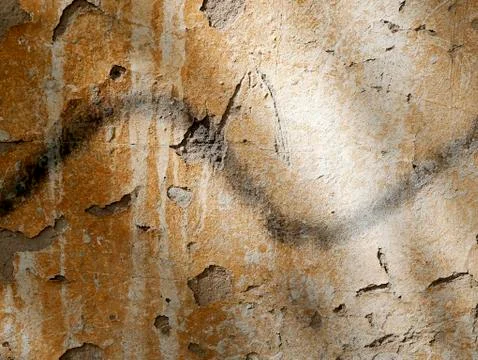 The texture of the old red-brown wall Stock Photos