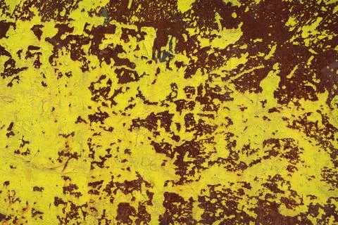 Texture of old red painted wall Foto stock