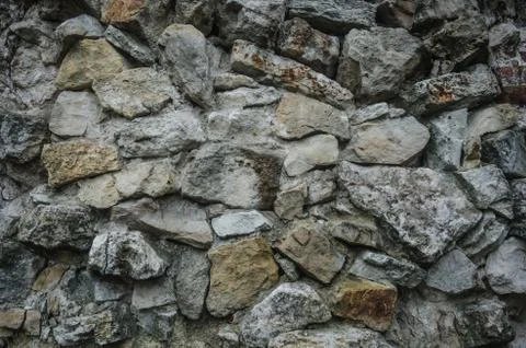 Texture of old rock wall for background Stock-Fotos