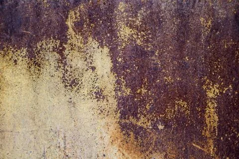 The texture of the old rusty metal. Foto stock