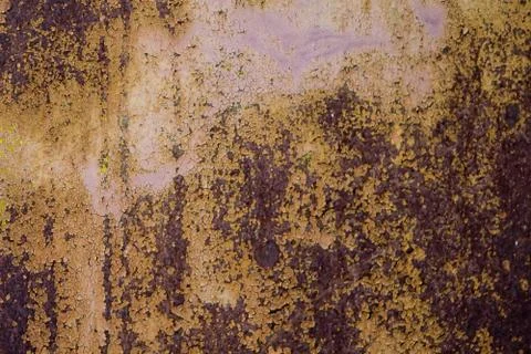 The texture of the old rusty metal. Stock Photos