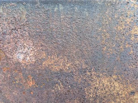 Texture of old rusty worn metal, background Stock Photos