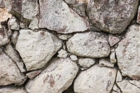 Texture of old stone wall Stock Photos
