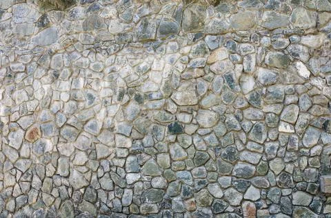 Texture of an old stone wall Stock Photos