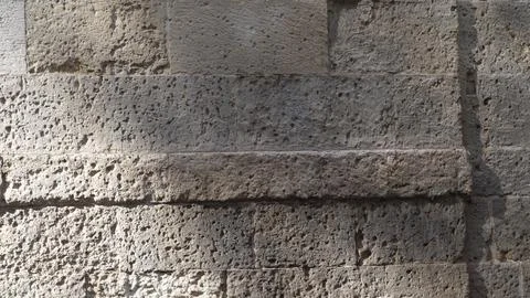 Texture of an old stone wall Stock Photos