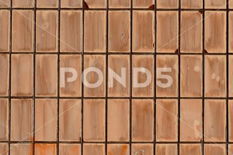 Texture of the old tile dull colors Stock Photos