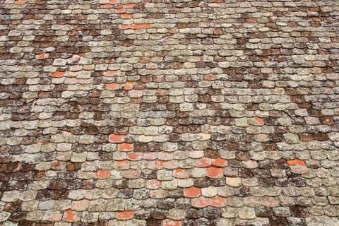 Texture of the old tile Stock Photos