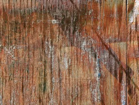 The texture of the old tree is reddish-brown Stock Photos