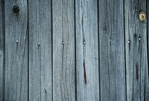 Texture of old unpainted boards Stock Photos