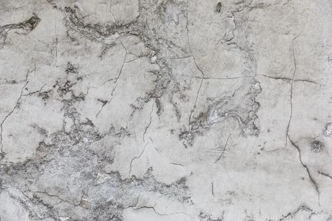 Texture of old wall with cracks and peeled paint Stock Photos