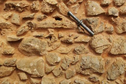 Texture of an old wall Stock Photos