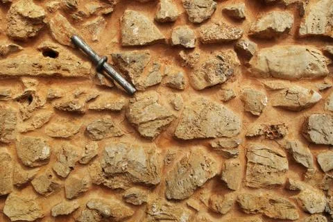 Texture of an old wall Stock Photos