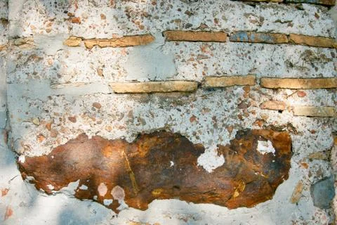 Texture of the old wall 스톡 사진